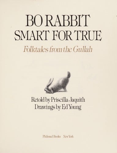 Cover of Bo Rabbit Smart for True Folktales from the Gullah