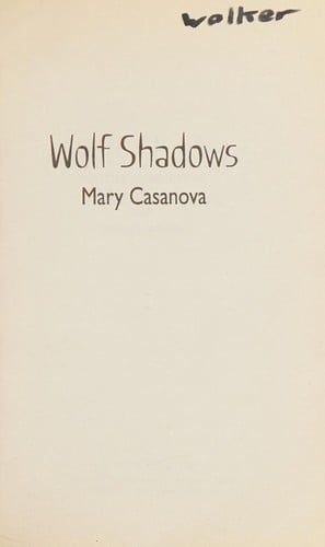 Cover of Wolf Shadows