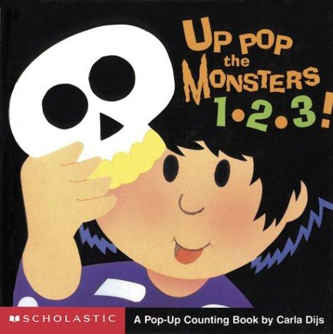 Cover of Up Pop the Monsters 1-2-3: A Pop-Up Counting Book