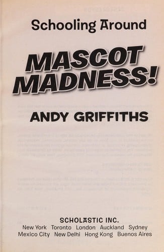 Cover of Mascot Madness!