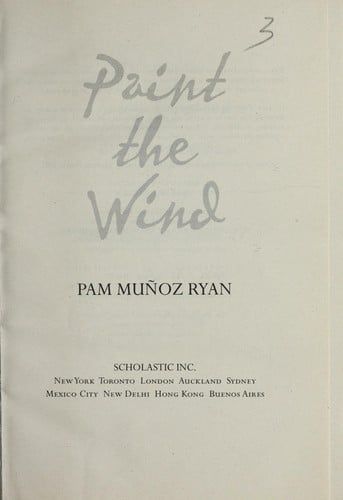 Cover of Paint the Wind