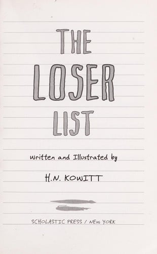 Cover of The Loser List