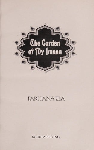 Cover of The Garden of My Imaan