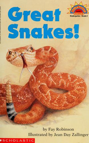 Cover of Great Snakes!