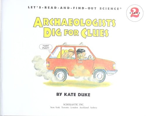 Cover of Archaeologists Dig for Clues