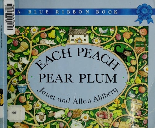Cover of Each Peach, Pear, Plum