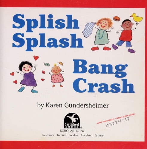 Cover of Splish Splash, Bang Crash!