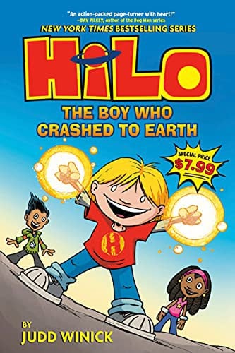 Cover of Hilo: The Boy Who Crashed to Earth