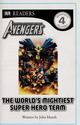 Cover of Marvel Avengers The World's Mightiest Super Hero Team