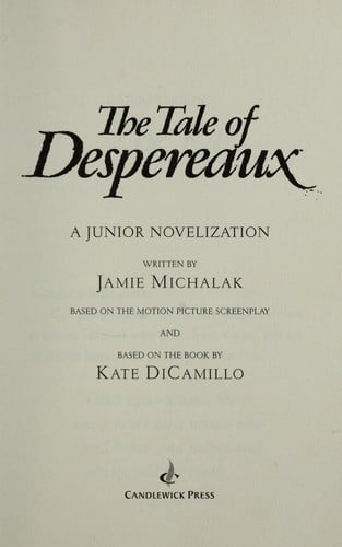 Cover of The Tale of Despereaux