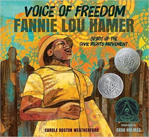 Cover of Voice of Freedom: Fannie Lou Hamer The Spirit of the Civil Rights Movement