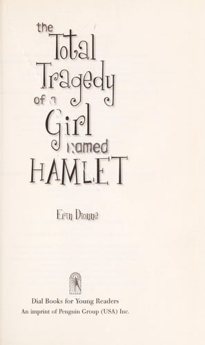 Cover of The Total Tragedy of a Girl Named Hamlet