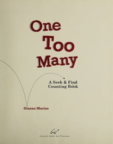 Cover of One Too Many: A Seek and Find Counting Book