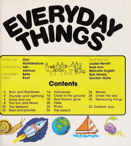Cover of Finding Out about Everyday Things