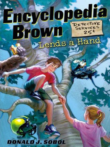 Cover of Encyclopedia Brown Lends a Hand