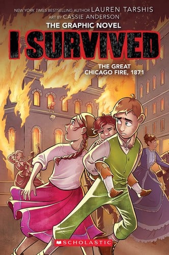 Cover of I Survived the Great Chicago Fire, 1871
