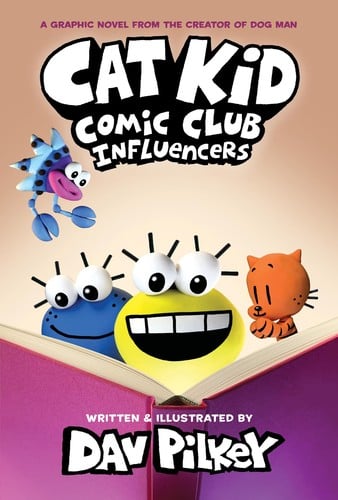 Cover of Cat Kid Comic Club Influencers