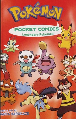 Cover of Pokémon Pocket Comics: Legendary Pokemon