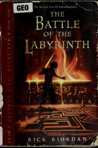 Cover of The Battle of the Labyrinth