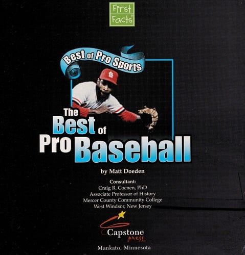 Cover of The Best of Pro Baseball