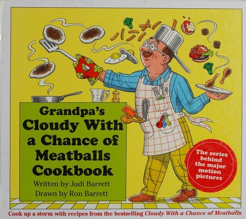 Cover of Grandpa's Cloudy With a Chance of Meatballs Cookbook