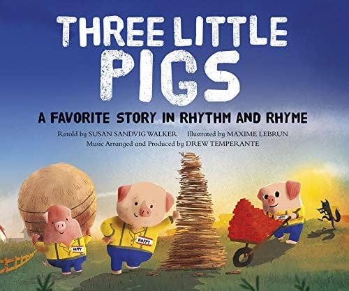 Cover of The Three Little Pigs A Favorite Story in Rhythm and Rhyme