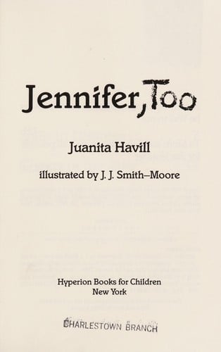 Cover of Jennifer, Too