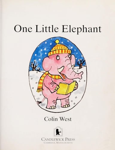 Cover of One Little Elephant