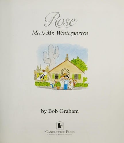 Cover of Rose Meets Mr. Wintergarten