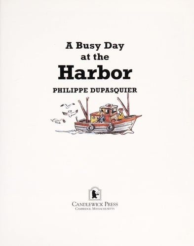 Cover of A Busy Day at the Harbour