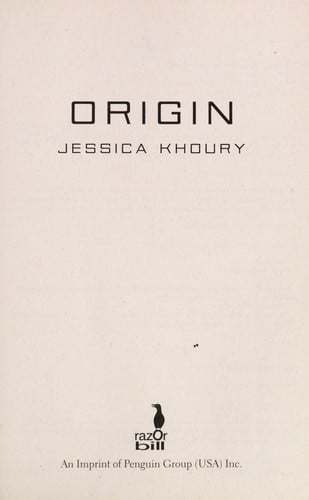 Cover of Origin