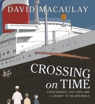 Cover of Crossing on Time: Steam Engines, Fast Ships, and a Journey to the New World
