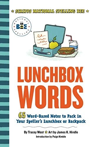 Cover of Lunchbox Words: 65 Word-Based Notes to Pack in Your Speller's Lunchbox or Backpack