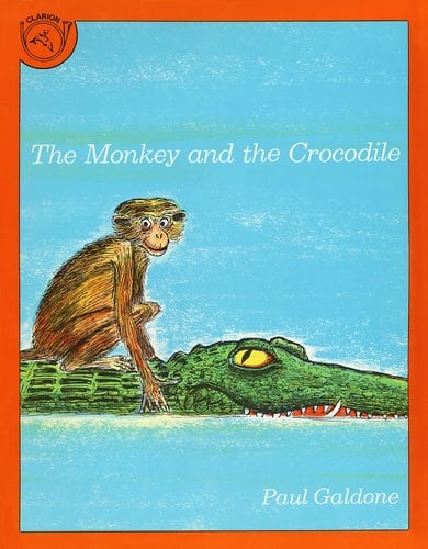 Cover of The Monkey and the Crocodile: A Jataka Tale from India