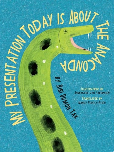 Cover of My Presentation Today is about the Anaconda