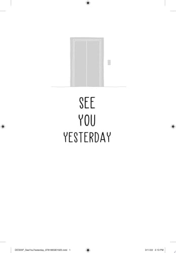 Cover of See You Yesterday