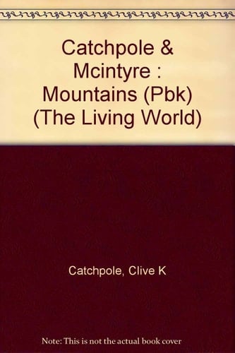 Cover of Mountains