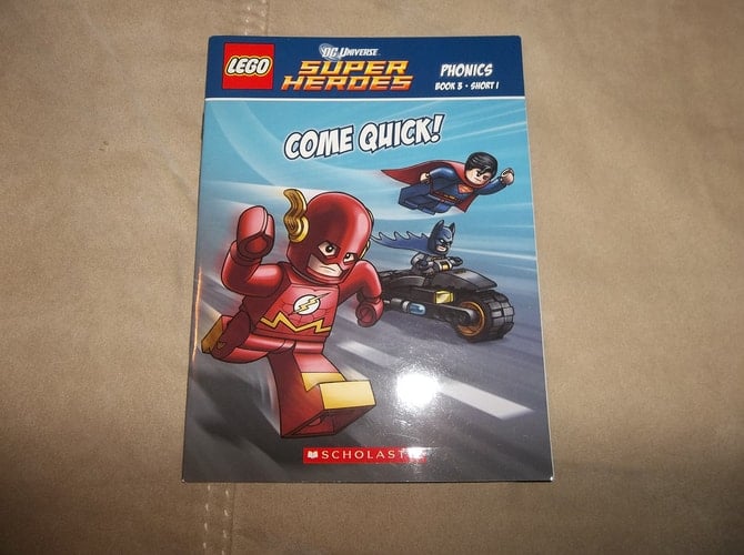 Cover of LEGO DC Universe Super Heroes Phonics Come Quick!