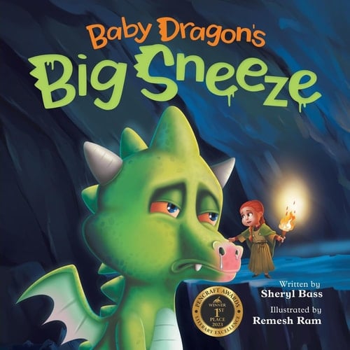 Cover of Baby Dragon's Big Sneeze