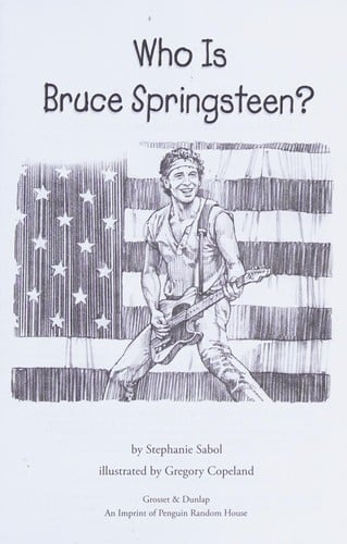 Cover of Who Is Bruce Springsteen?