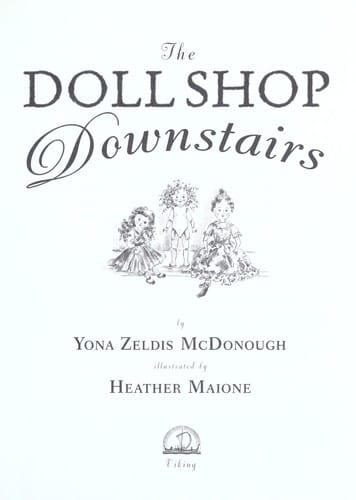 Cover of The Doll Shop Downstairs