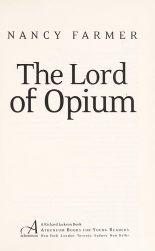 Cover of The Lord of Opium