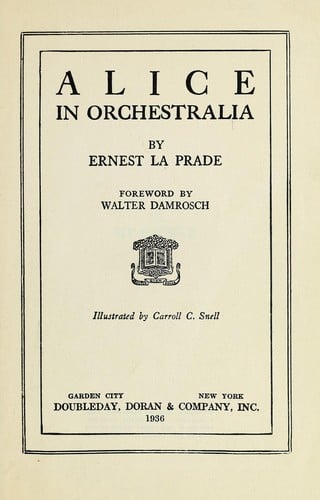 Cover of Alice In Orchestralia