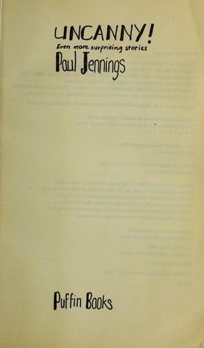 Cover of Uncanny! Even More Surprising Stories