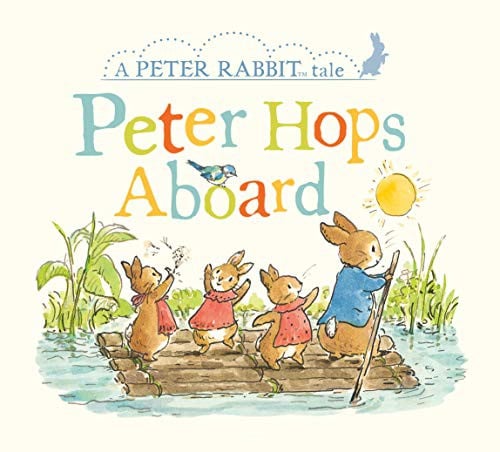 Cover of Peter Hops Aboard A Peter Rabbit Tale
