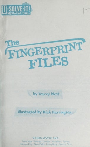 Cover of The Fingerprint Files