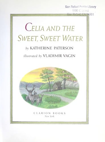 Cover of Celia and the Sweet, Sweet Water