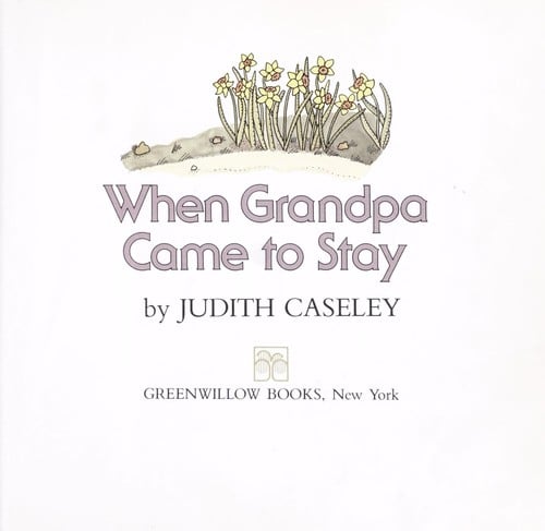 Cover of When Grandpa Came to Stay