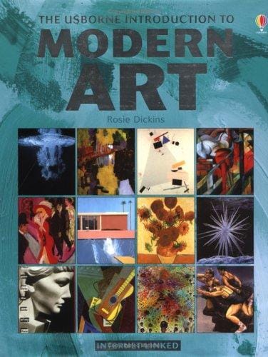 Cover of The Usborne Introduction to Modern Art