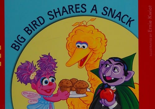 Cover of Big Bird Shares a Snack